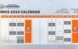 Oto kalendarz Overwatch Champions Series na 2024 rok